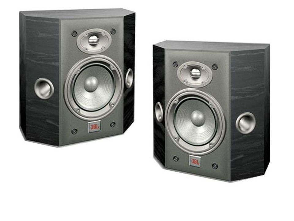NORTHRIDGE E10 - Black - 2-Way, 4-Inch Wall-Mount/Bookshelf Speakers - Hero